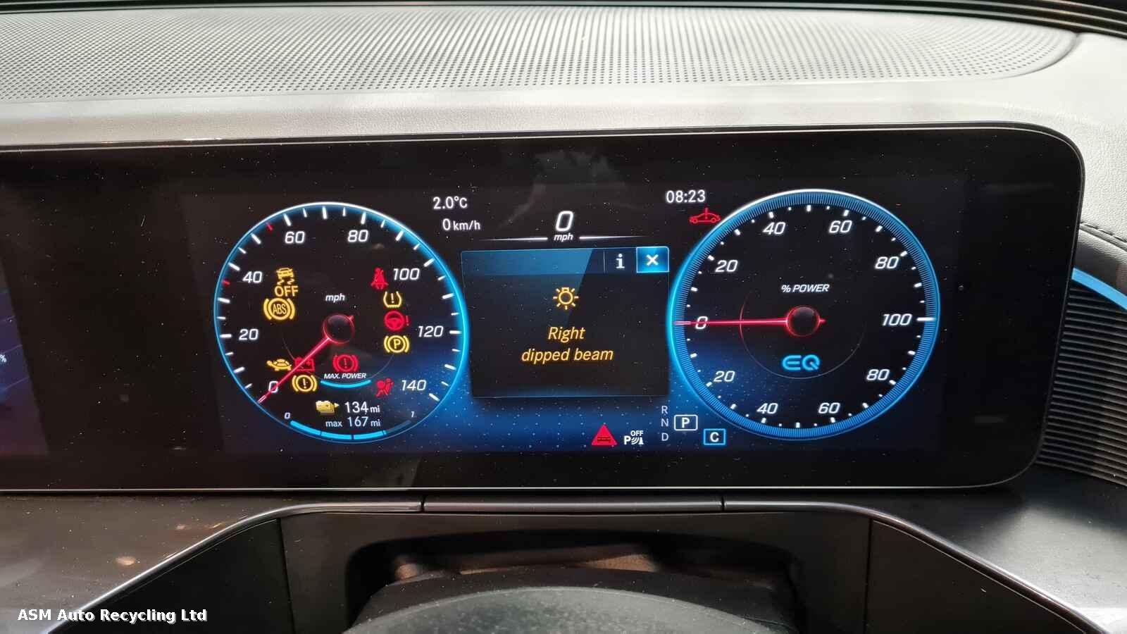 View Auto part Mercedes Eqc 2022 5 Door Estate Breaking