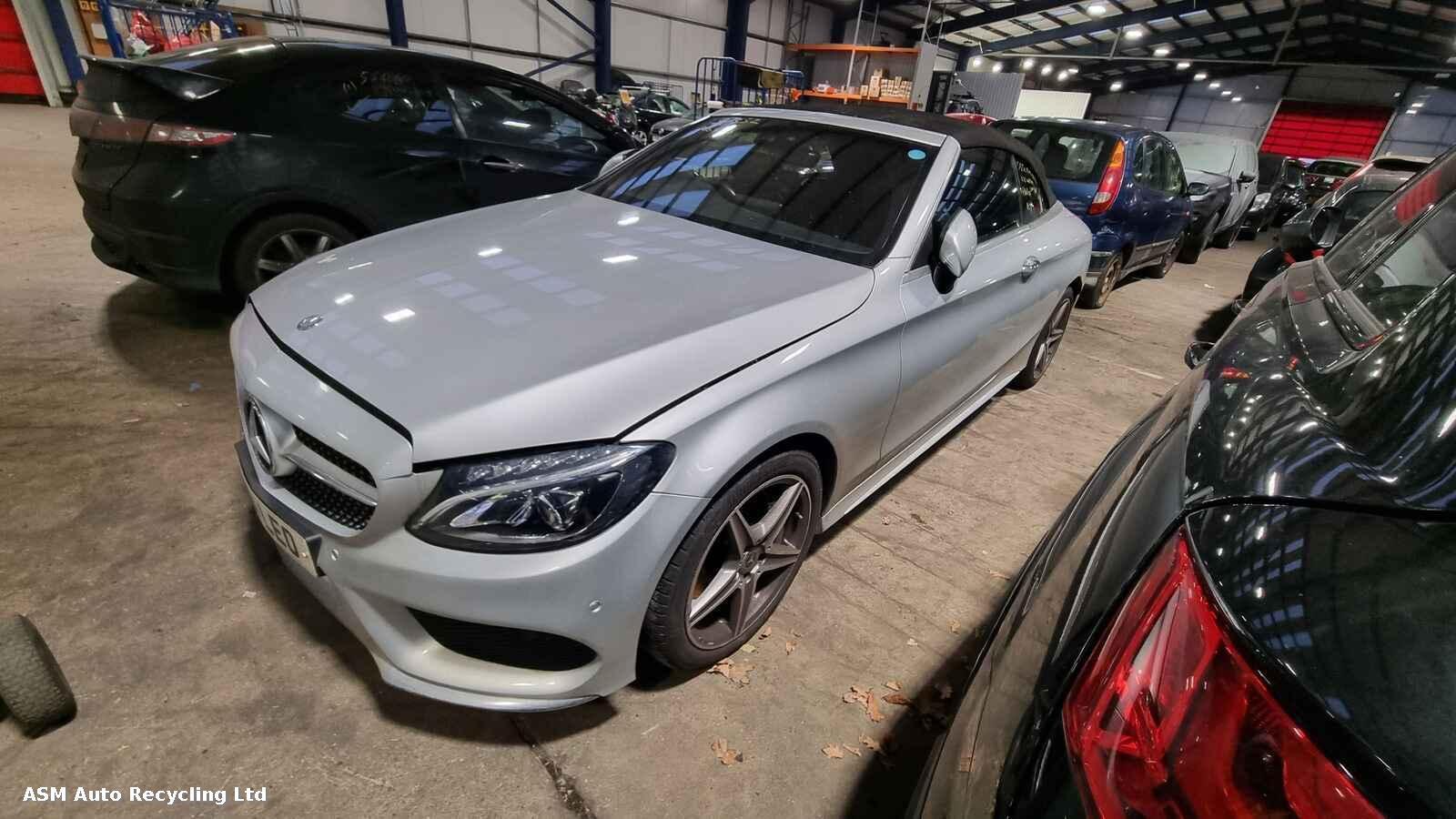 View Auto part Mercedes C Class 2017 2 Door Convertible Breaking