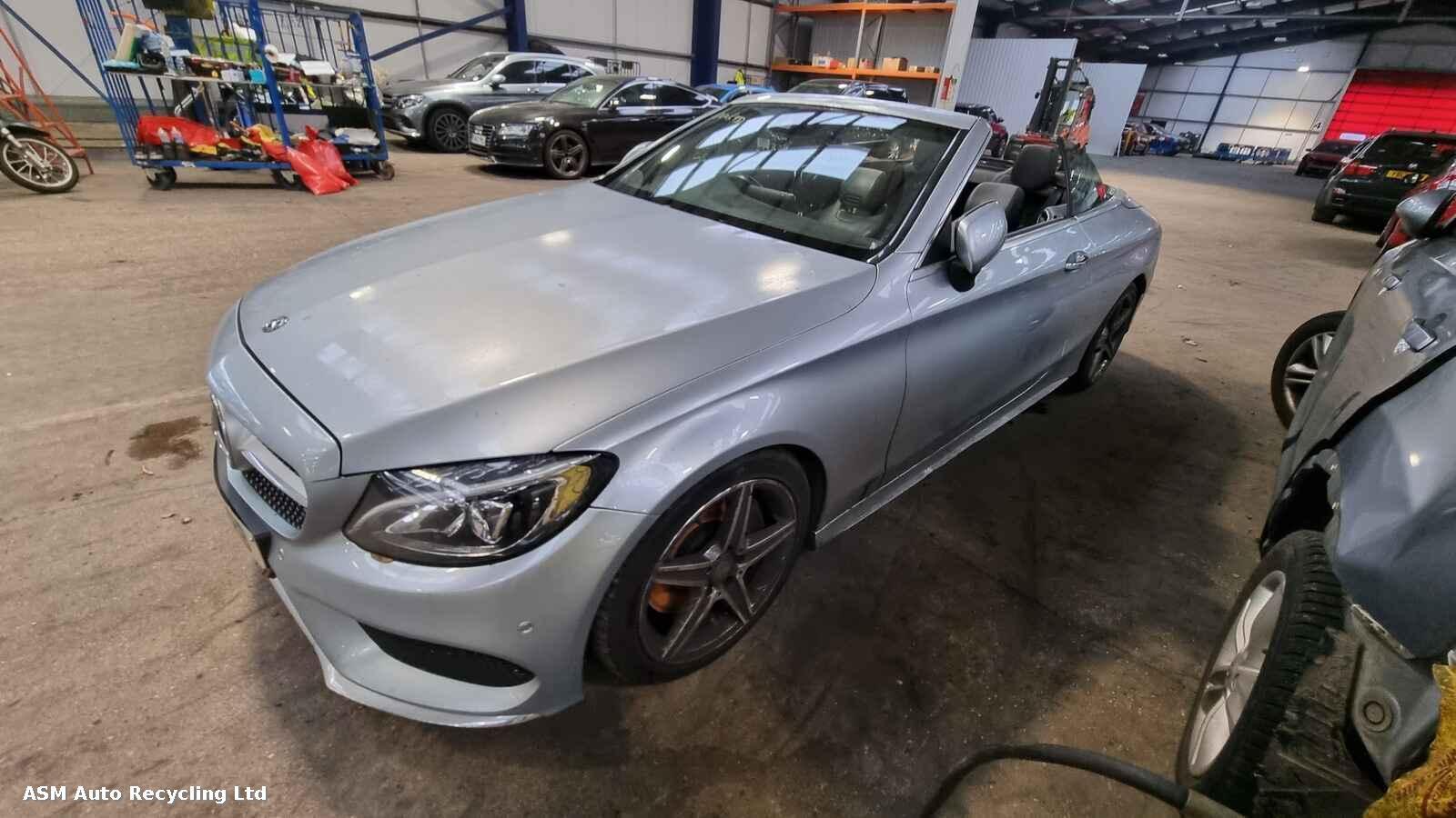 Mercedes C Class 2017 2 Door Convertible Breaking View Auto part Mercedes C Class 2017 2 Door Convertible Breaking