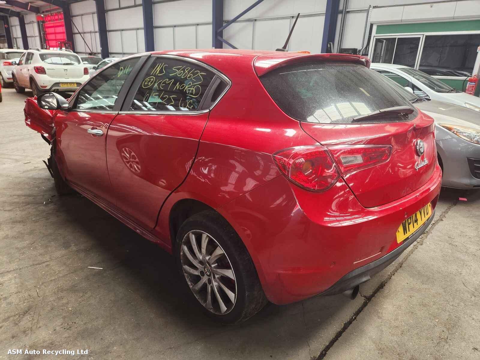 Alfa Romeo Giulietta 2014 5 Door Hatchback Breaking View Auto part Alfa Romeo Giulietta 2014 5 Door Hatchback Breaking
