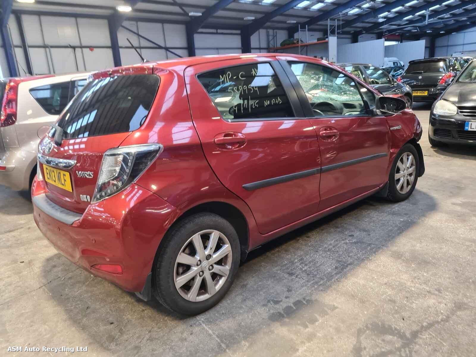 Toyota Yaris 2013 5 Door Hatchback Breaking View Auto part Toyota Yaris 2013 5 Door Hatchback Breaking