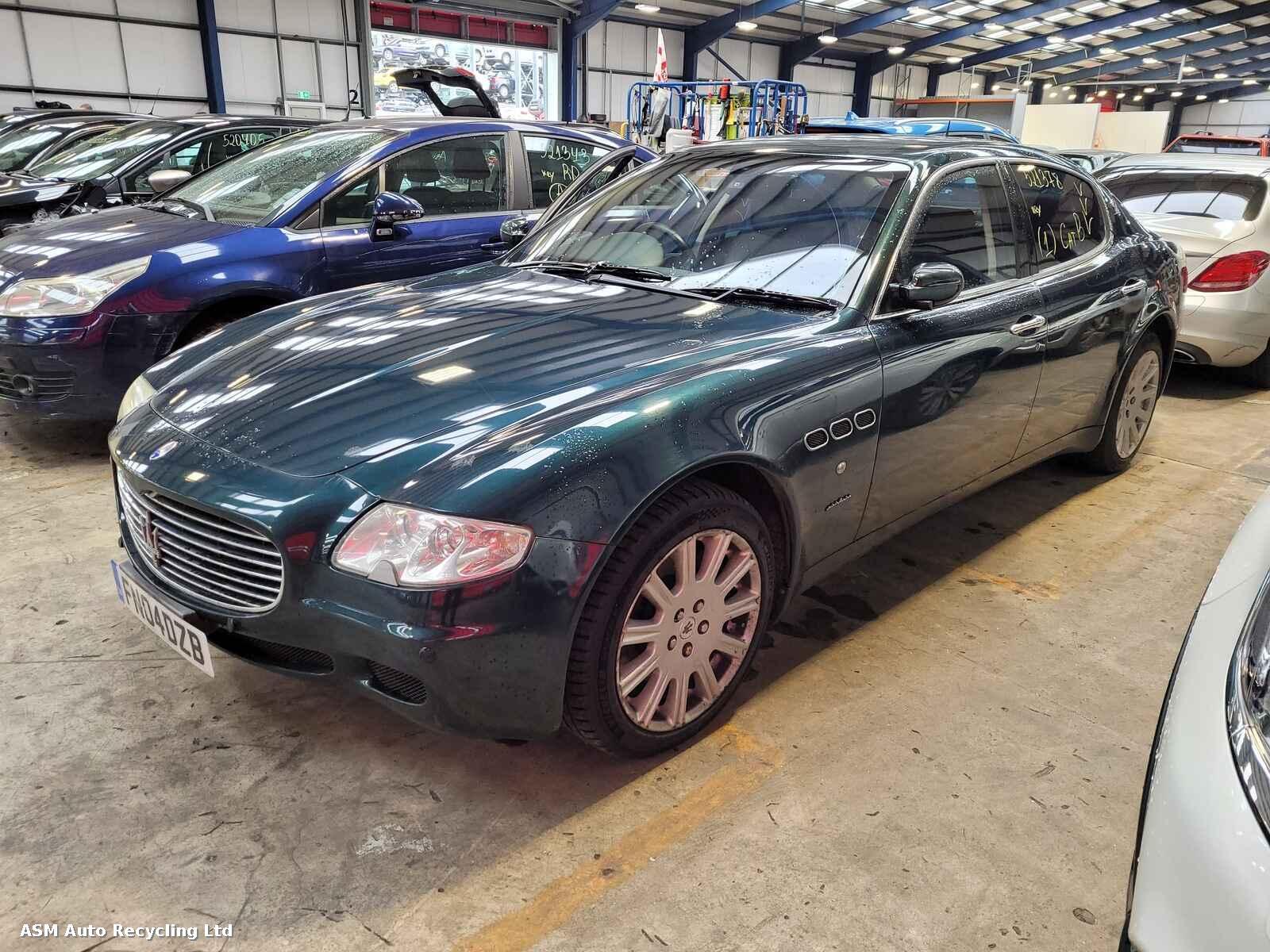 Maserati Quattroporte 2004 4 Door Saloon Breaking View Auto part Maserati Quattroporte 2004 4 Door Saloon Breaking