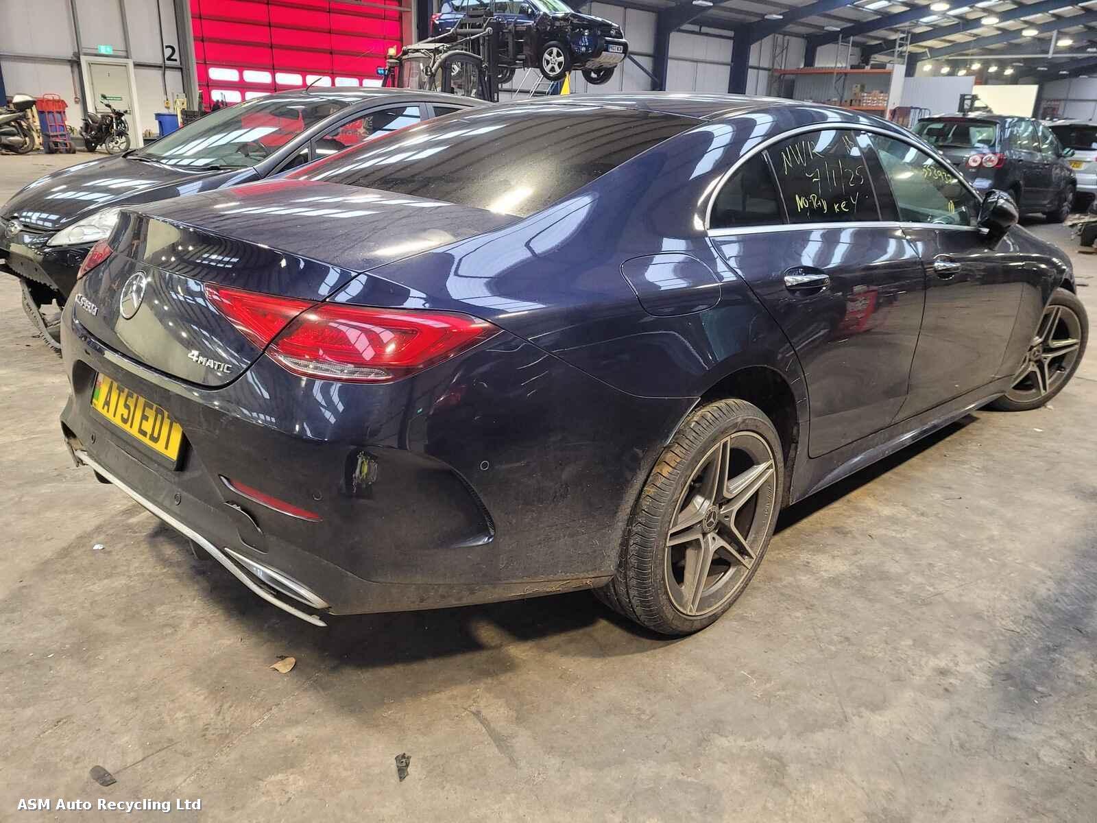 Mercedes Cls Class 2018 4 Door Coupe Breaking View Auto part Mercedes Cls Class 2018 4 Door Coupe Breaking