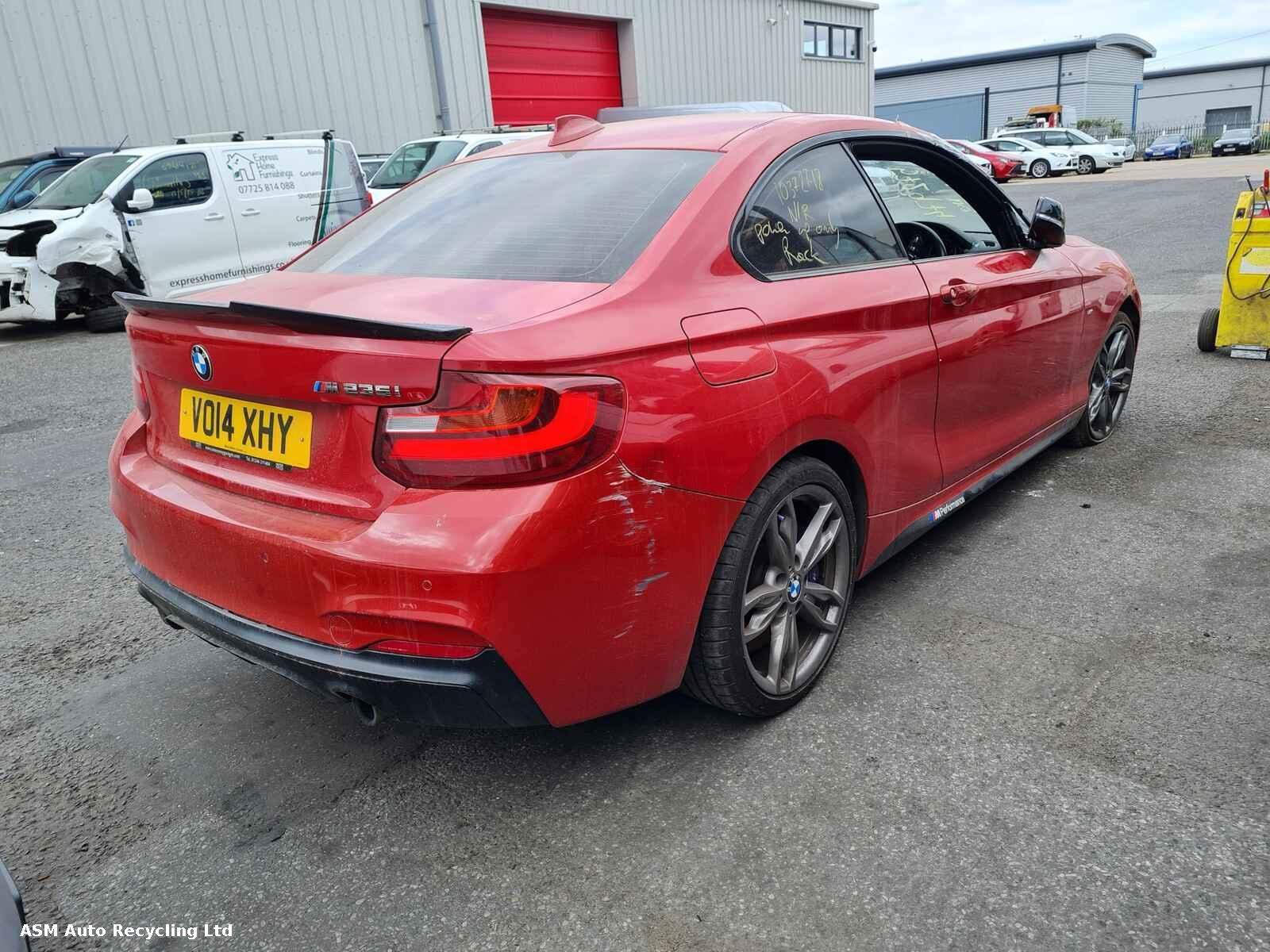 View Auto part Bmw 2 Series 2014 2 Door Coupe Breaking