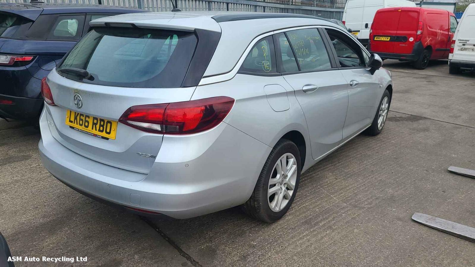 View Auto part Vauxhall Astra 2016 5 Door Estate Breaking