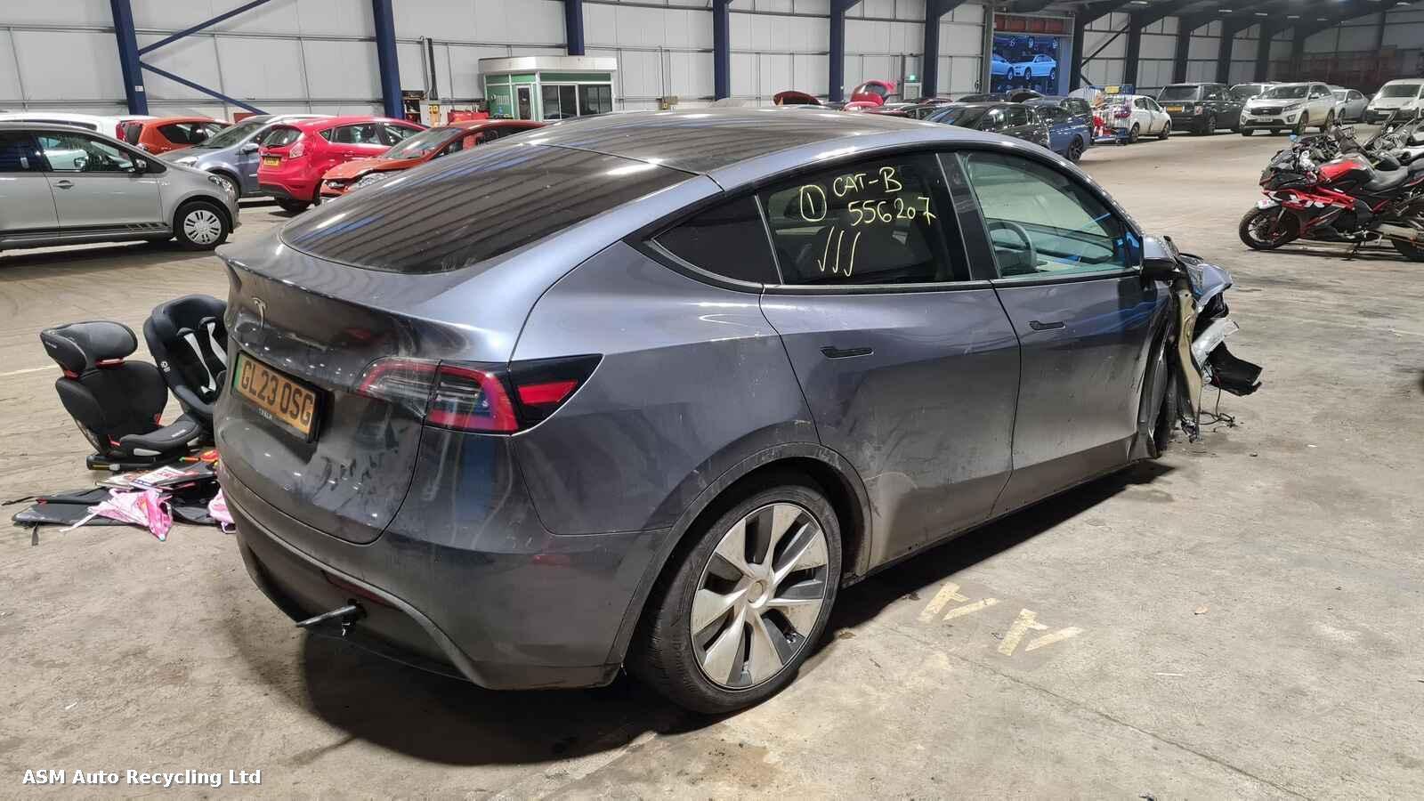 Tesla Model Y 2023 5 Door Mpv Breaking View Auto part Tesla Model Y 2023 5 Door Mpv Breaking
