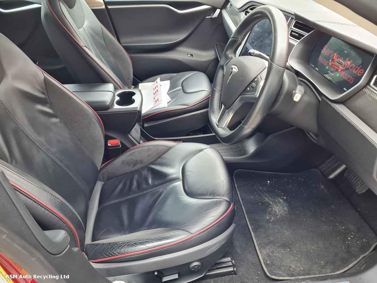Tesla Model S 2015 5 Door Hatchback Breaking View Auto part Tesla Model S 2015 5 Door Hatchback Breaking