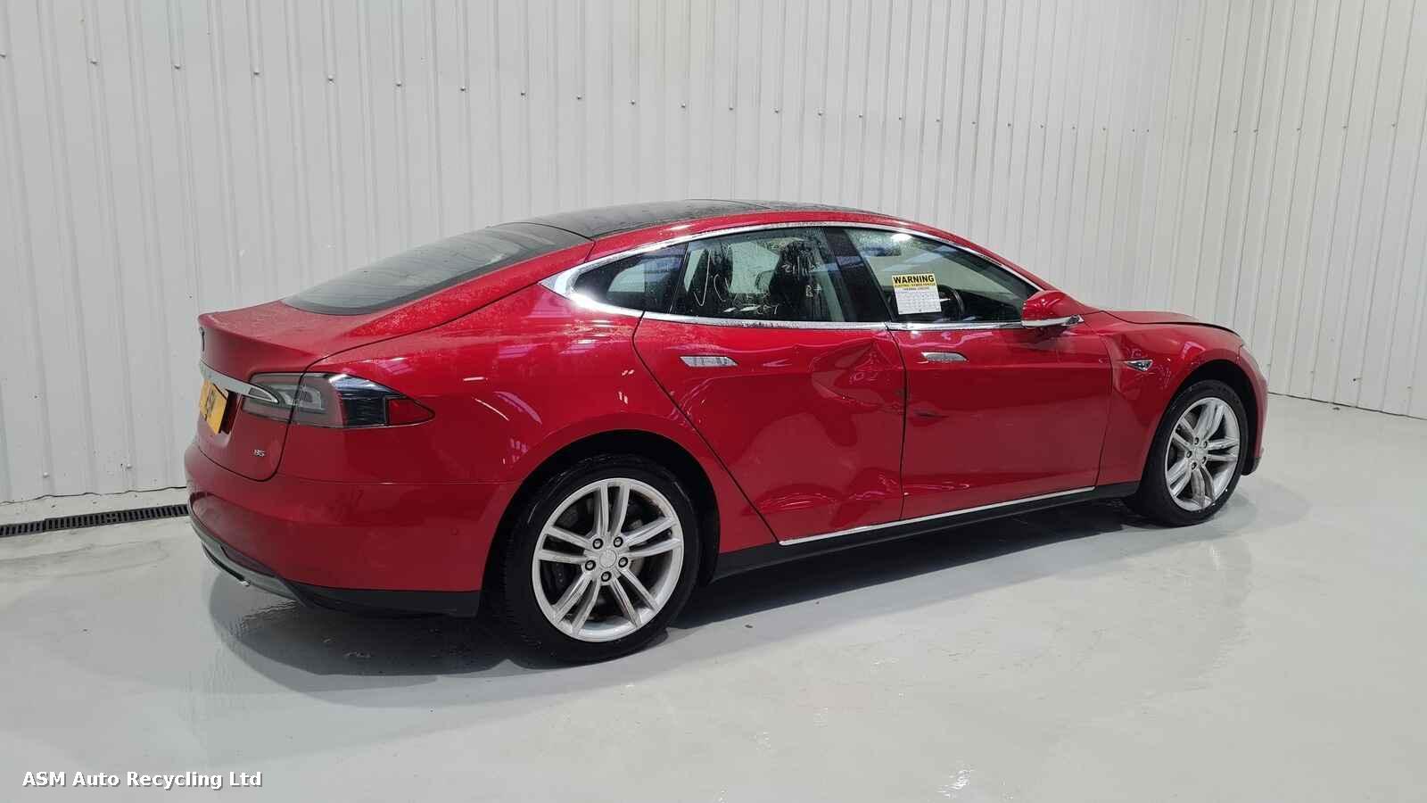 Tesla Model S 2015 5 Door Hatchback Breaking View Auto part Tesla Model S 2015 5 Door Hatchback Breaking