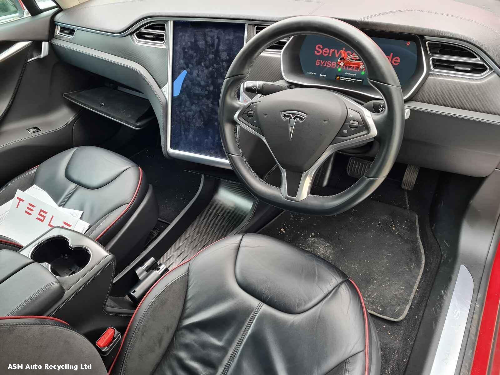 Tesla Model S 2015 5 Door Hatchback Breaking View Auto part Tesla Model S 2015 5 Door Hatchback Breaking