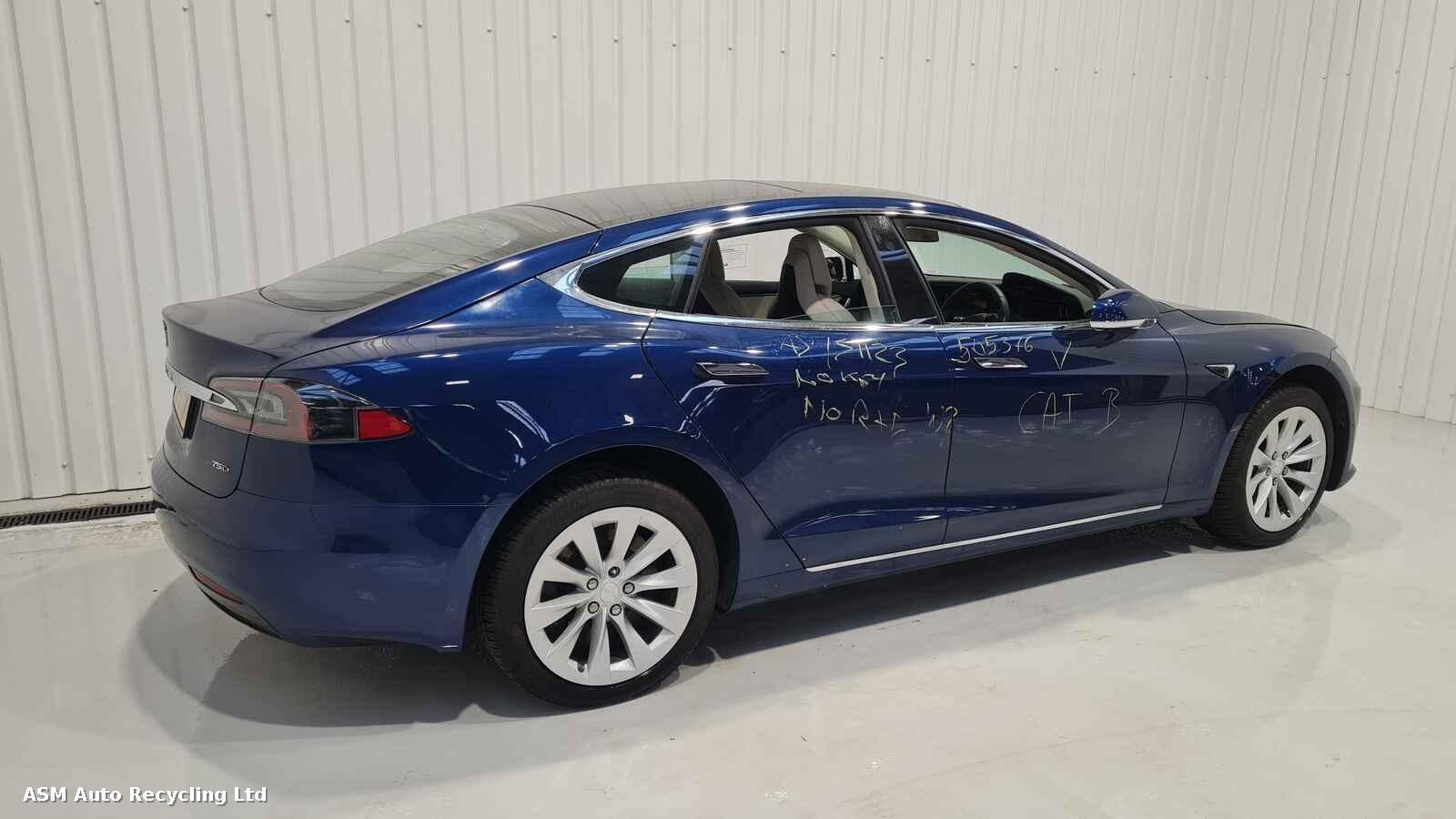 Tesla Model S 2018 5 Door Hatchback Breaking View Auto part Tesla Model S 2018 5 Door Hatchback Breaking