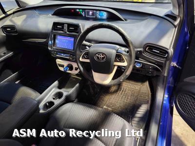 Toyota Prius 2016 Unknown Hatchback Breaking View Auto part Toyota Prius 2016 Unknown Hatchback Breaking